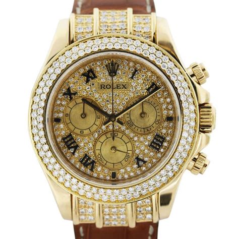 all gold rolex with diamonds|Rolex full diamond watch price.